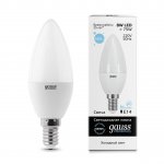 Лампа Gauss LED Elementary Свеча 8W E14 560lm 6500K (33138)