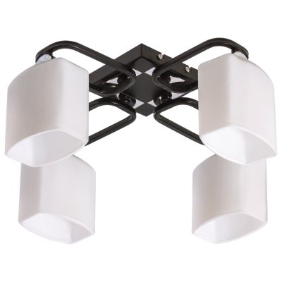 Люстра еврокаркас Экономсвет 26803/4BK+CR MK