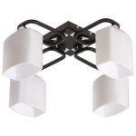 Люстра еврокаркас Экономсвет 26803/4BK+CR MK