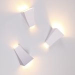 Настенный гипсовый светильник Odeon light 3882/1W GIPS