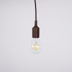 Подвесной Светильник Muuto E27 Brown By Imperiumloft
