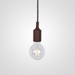 Подвесной Светильник Muuto E27 Brown By Imperiumloft