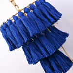 Настенный Светильник Tassel Wall Синий By Imperiumloft