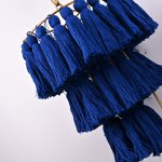 Настенный Светильник Tassel Wall Синий By Imperiumloft