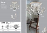 Люстра потолочная Odeon light 2698/8C BARRA