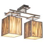 Люстра еврокаркас Экономсвет 2700/2B BK+CR BK