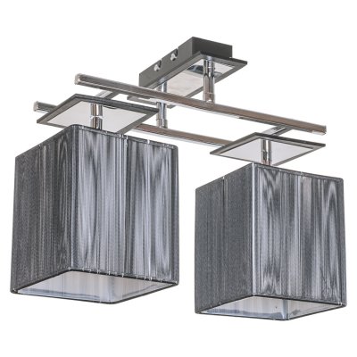 Люстра еврокаркас Экономсвет 2700/2B BK+CR BK Люстра еврокаркас Экономсвет 2700/2B BK+CR BK