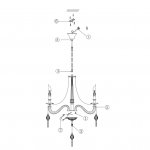 Люстра Freya FR2007PL-05BZ Charis