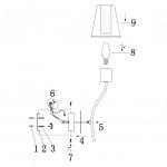Настенный светильник бра Freya FR5017WL-01CH Ursula
