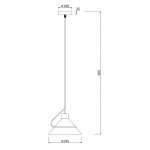 Подвесной светильник Freya FR5025PL-01B Amis