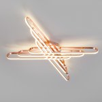 Люстра потолочная Eurosvet 90133/6 розовое золото 156W