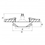 Светильник встраиваемый Lightstar 2731 Marella