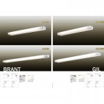 Настенный светильник Odeon light 2739/1W BRANT