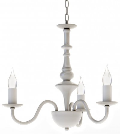 Люстра "Тилда" 3хЕ14х40Вт белый, свеча 274-1011-13