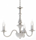 Люстра "Тилда" 3хЕ14х40Вт белый, свеча 274-1011-13