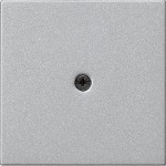 Gira S-55 Алюминий Накладка ввода кабеля (G27426)