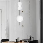 Подвесной Светильник White Beads Pendant D50 By Imperiumloft