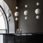 Подвесной Светильник White Beads Pendant D50 By Imperiumloft