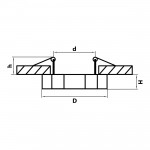 Светильник встраиваемый Lightstar 2762 Sole