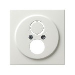 Gira S-Color Белый Накладка с опорной пластиной и переходн. для вычисл. техники и средств связи (G27740)