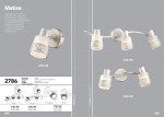 Подсветка с выкл. Odeon light 2786/2W MATISO