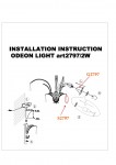 Светильник настенный бра Odeon light 2797/2W ROZO