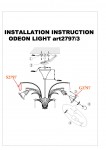 Люстра Odeon light 2797/3 ROZO