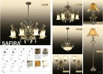 Люстра Odeon light 2802/8 SAFIRA