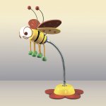 Настольная лампа Odeon light 2804/1T APE