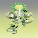 Люстра Odeon light 2805/5C ARLI