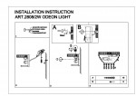 Светильник настенный бра Odeon light 2808/2W TERESIA