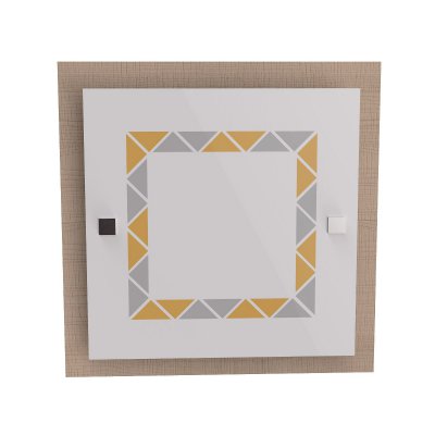 Светильник средний "Ампер" 4хE27х60Вт сосна, полоска 281-20-124-2H