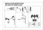 Светильник настенный бра Odeon light 2812/1W NOEMI