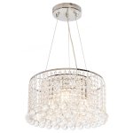 Люстра с хрусталем Экономсвет 2823/3CR+WT