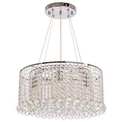 Люстра с хрусталем Экономсвет 2823/4CR+WT