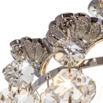 Люстра с хрусталем 2825/1CR+WT Экономсвет