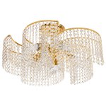 Люстра с хрусталем Экономсвет 2829/5FG+WT