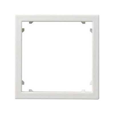 Gira S-55 Бел Промежуточная рамка для приборов с накладкой 45*45 мм (G28327)