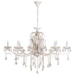 Люстра классическая с хрусталем Экономсвет 2835/10WG WT