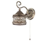 Настенный светильник бра с выключателем Odeon light 2839/1W BAHAR