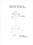 Светильник подвесной Odeon light 2839/1 BAHAR