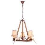 Люстра классическая Экономсвет 2839/3RUST