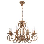 Люстра классическая Экономсвет 2840/8GDRST