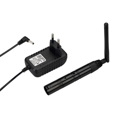 Усилитель SMART-DMX-Transmitter Black (5V, XLR3 Female, 2.4G) (Arlight, IP20 Металл, 5 лет) Arlight 28416