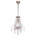 Люстра с хрусталем Экономсвет 2848/1AB WT