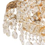 Люстра с хрусталем Экономсвет 2851/3GDBK WT