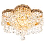 Люстра с хрусталем Экономсвет 2851/6GDBK WT