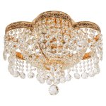 Люстра с хрусталем Экономсвет 2851/6GDBK WT