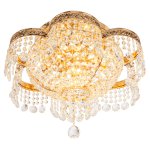 Люстра с хрусталем Экономсвет 2851/9GDBK WT