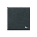 Gira TX-44 Антрацит Клавиша 1-ая с символом "свет" (G28567)